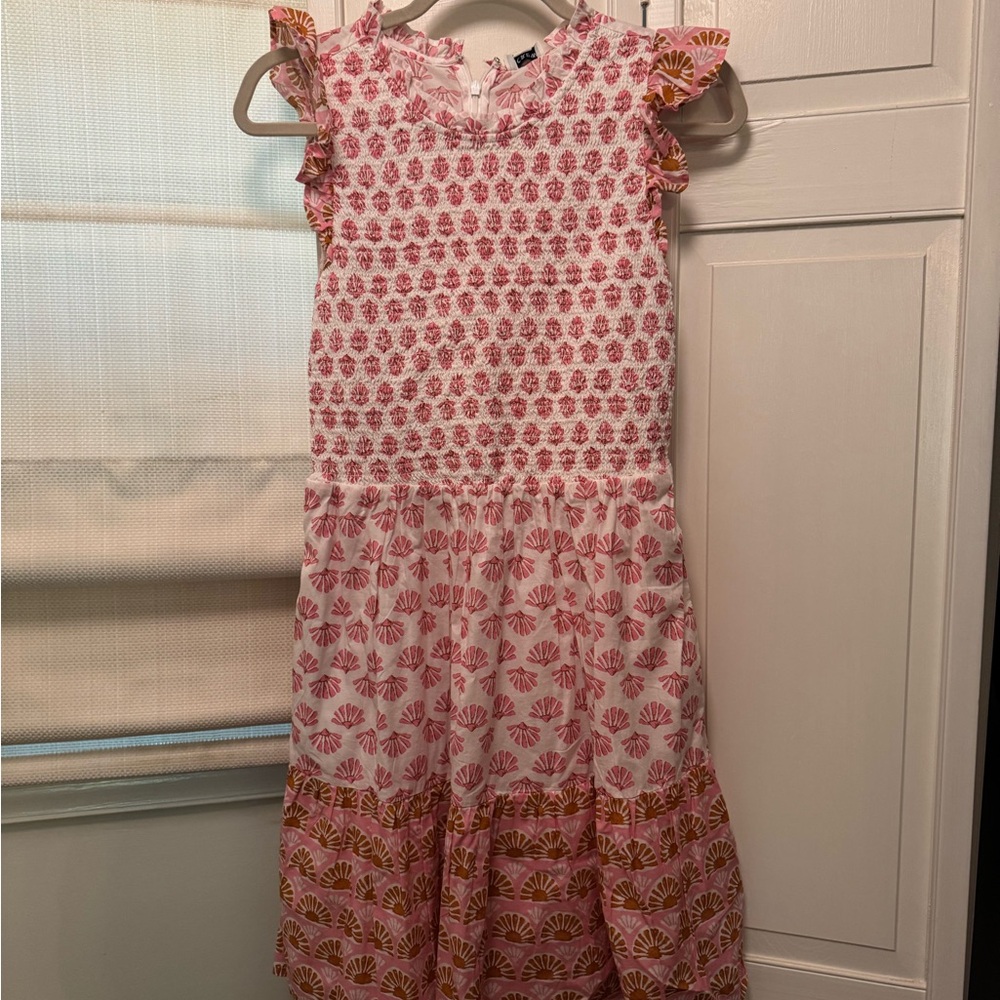 J crew and Orange Patterned Dress